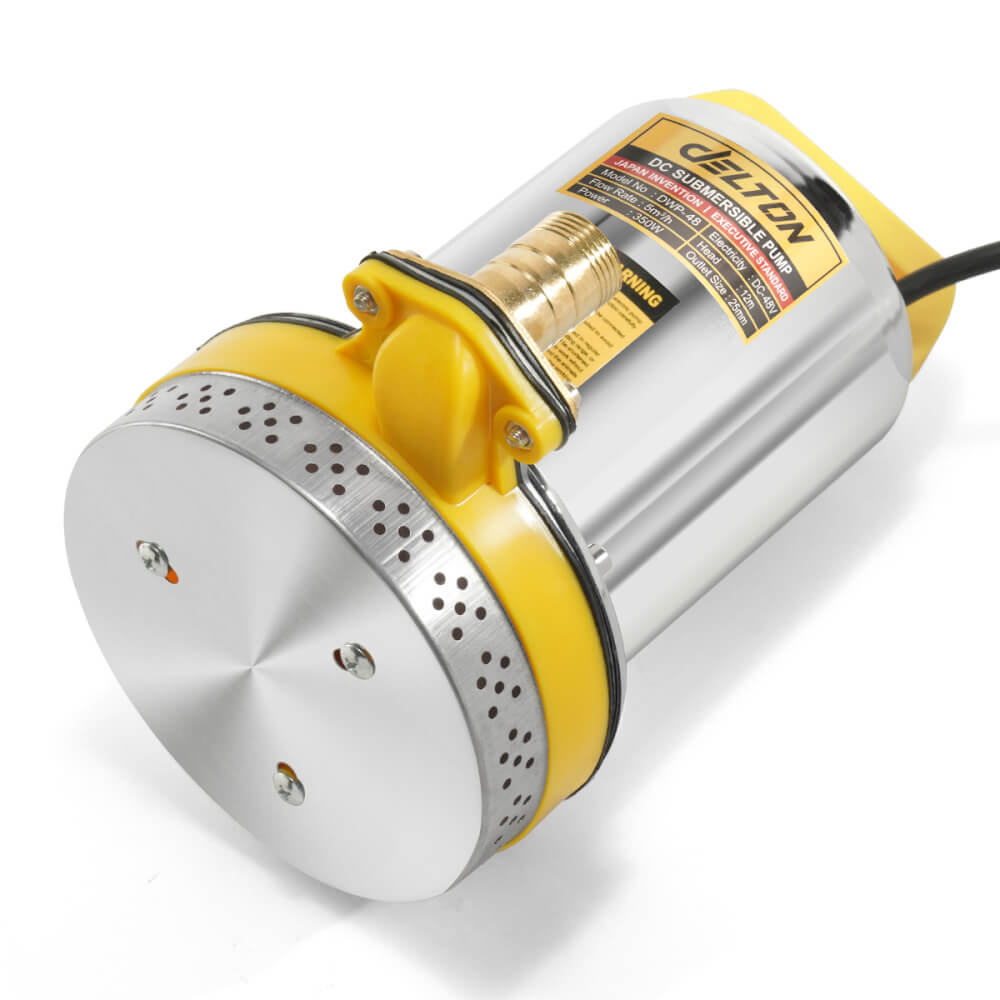 ปั๊มจุ่มโซล่าเซลล์ DELTON รุ่น DWP-48 ขนาด 1 นิ้ว 48V 350W
